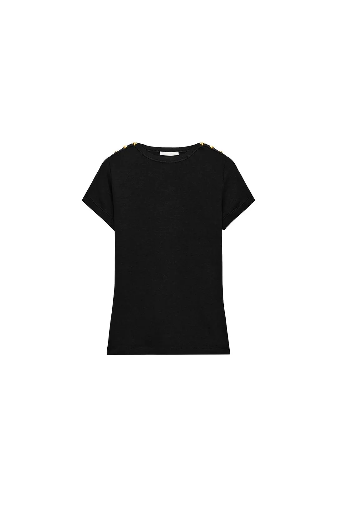 Топ в рубчик на пуговицах, Zara