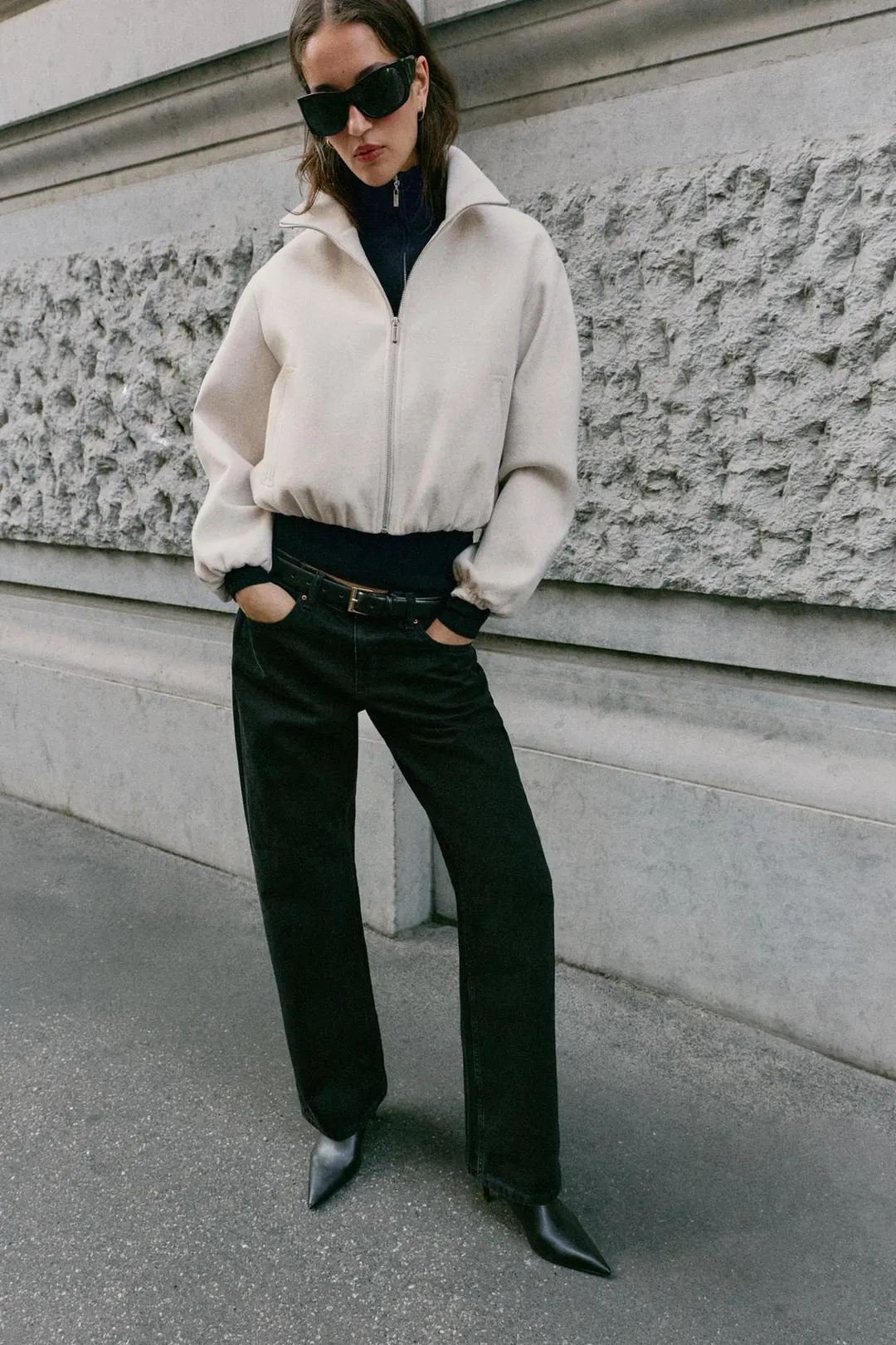 Мягкая куртка-бомбер, Zara