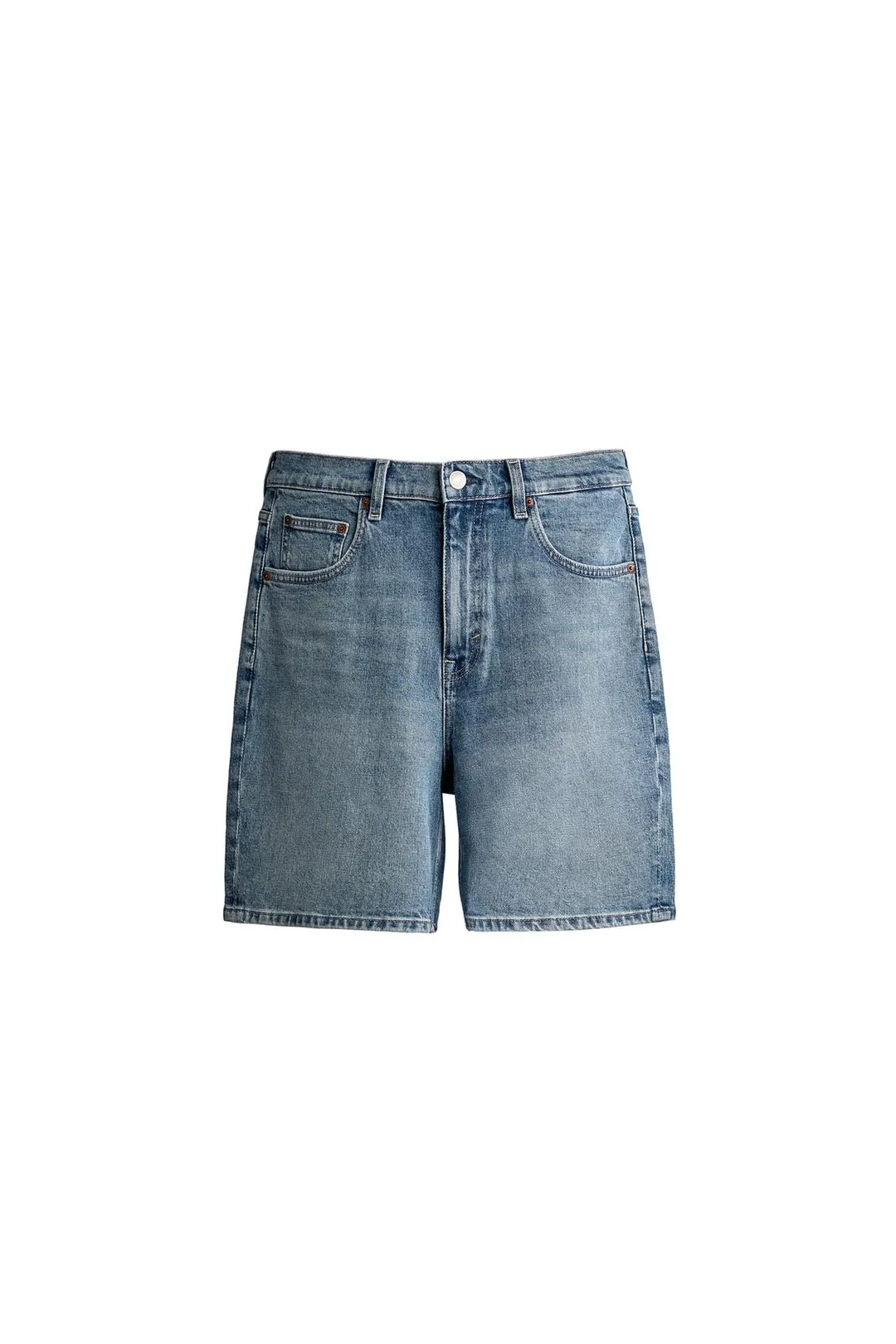 Джинсовые бермуды стандартного кроя, Zara