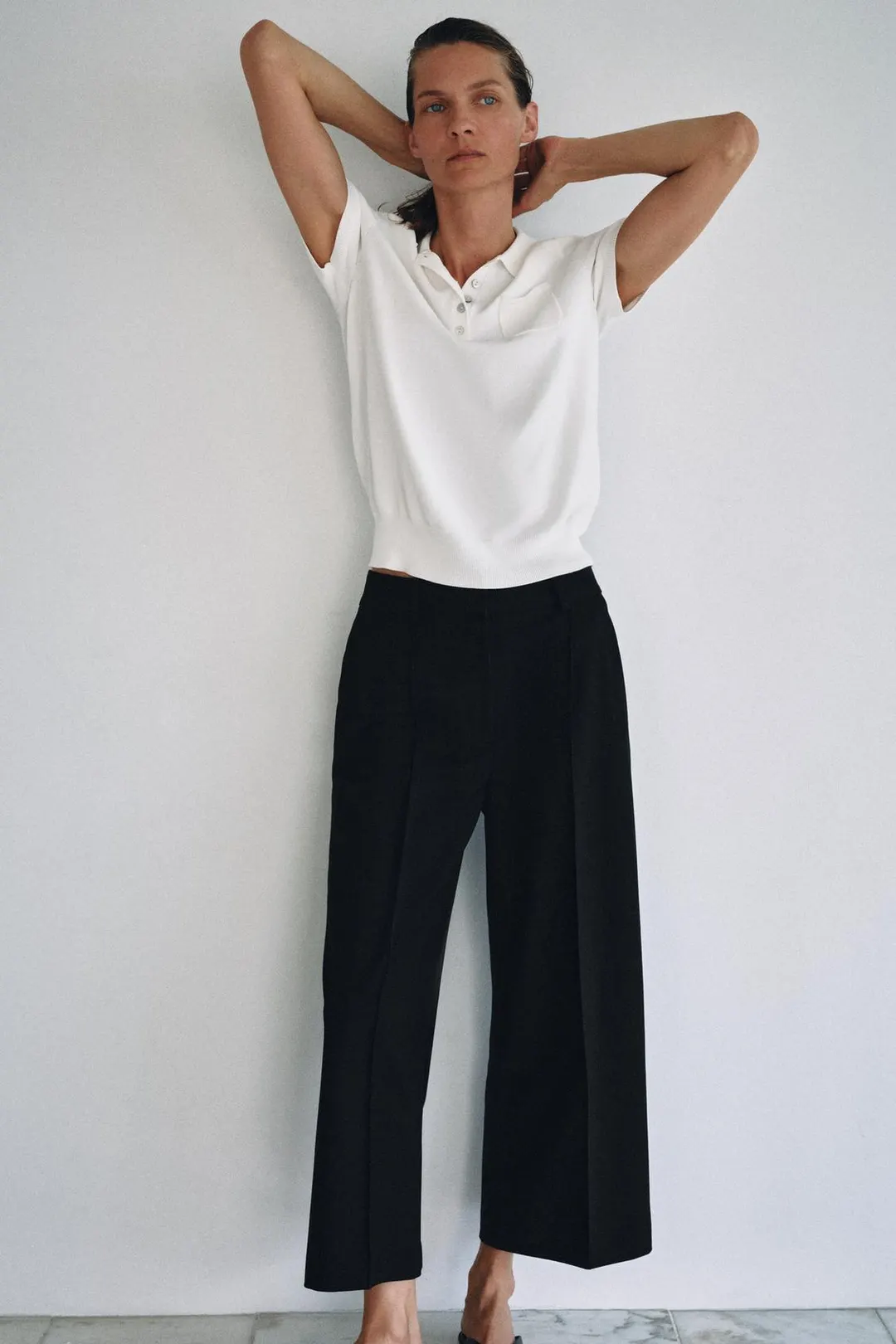 Брюки укороченные ZW Collection, Zara