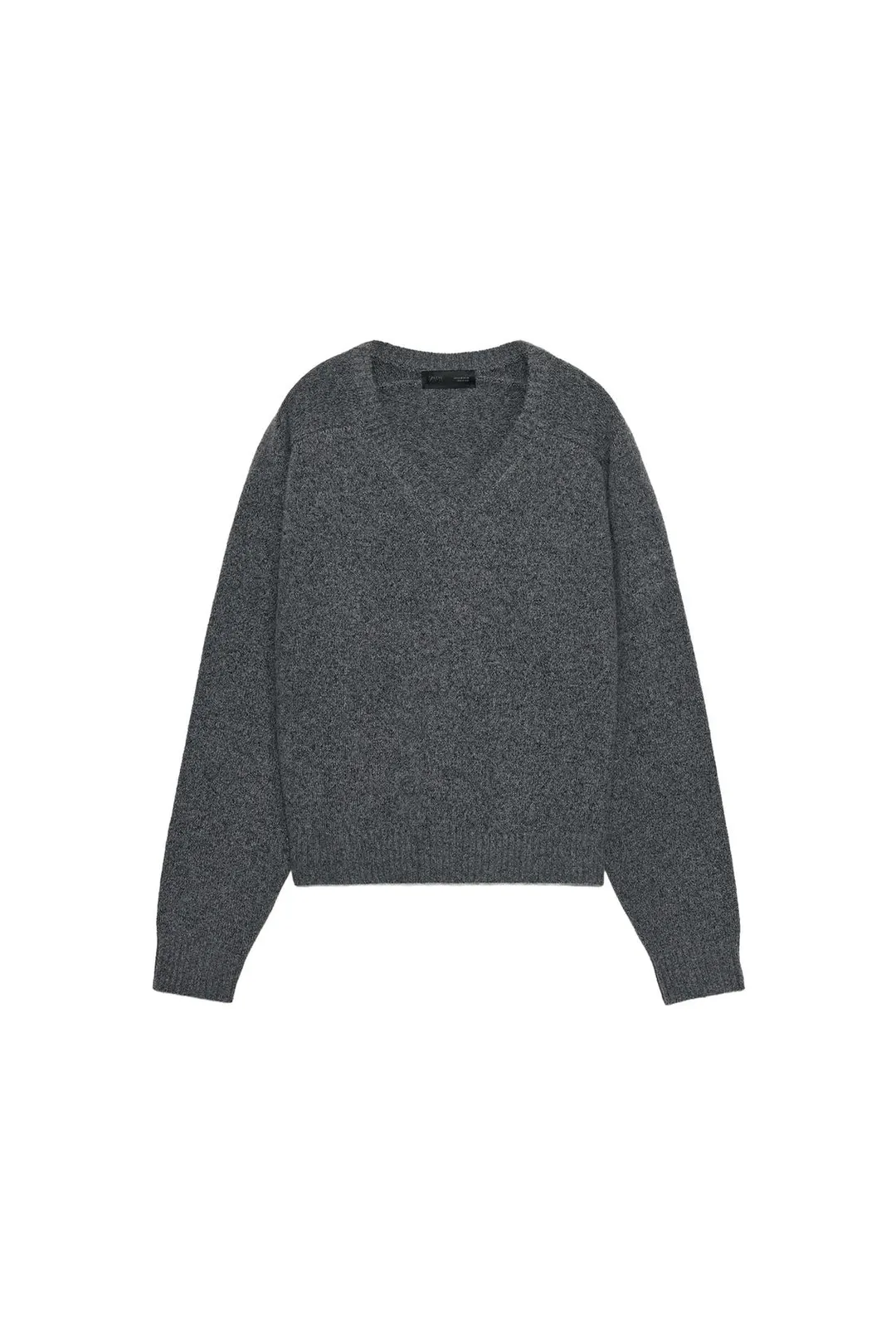 Джемпер с V-образным вырезом, Zara