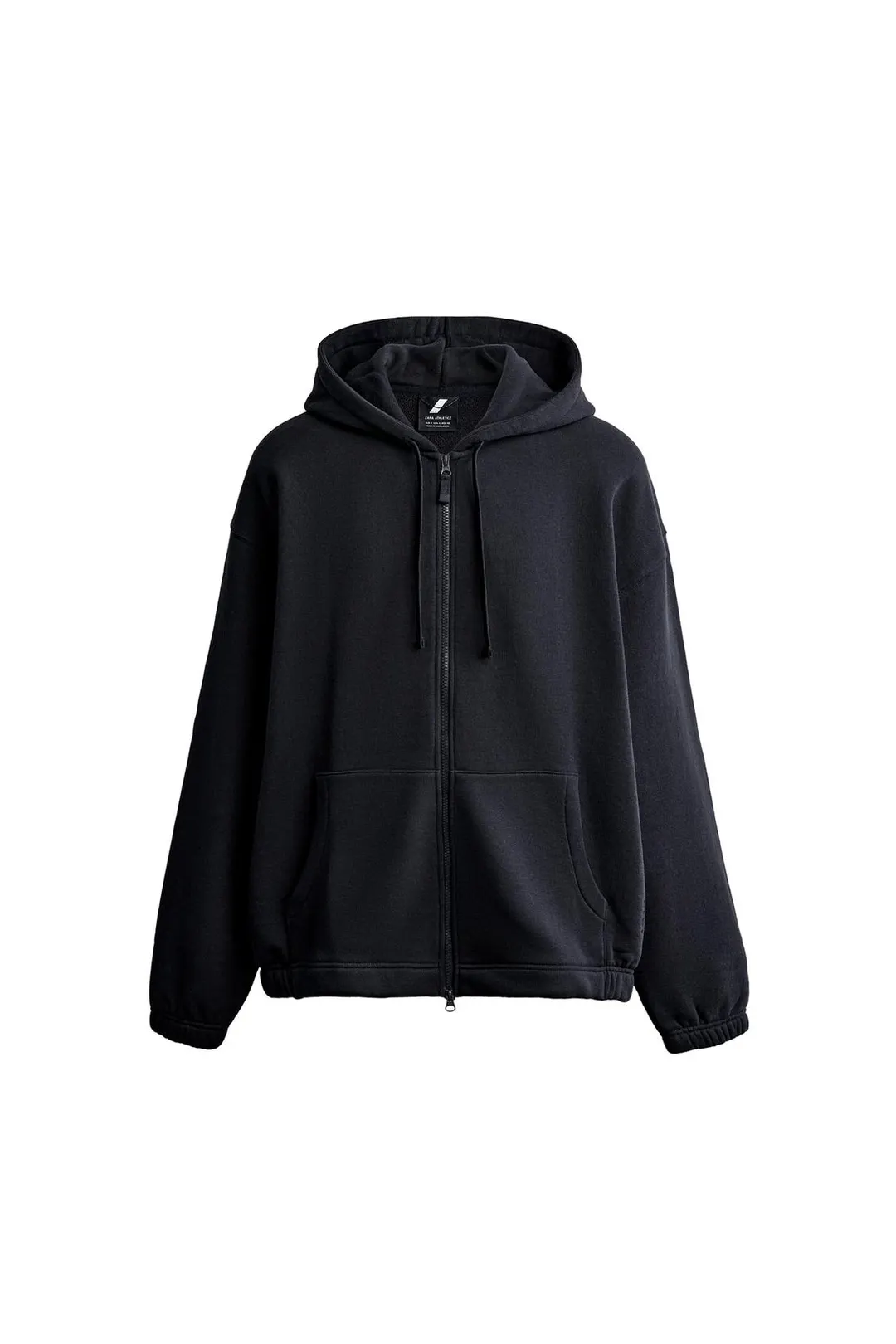 Худи из хлопка на молнии, Zara