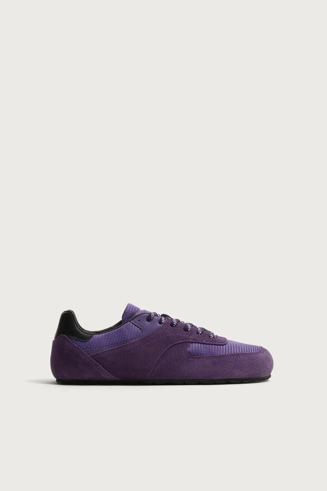 Кроссовки barefoot с кожаными деталями, Zara