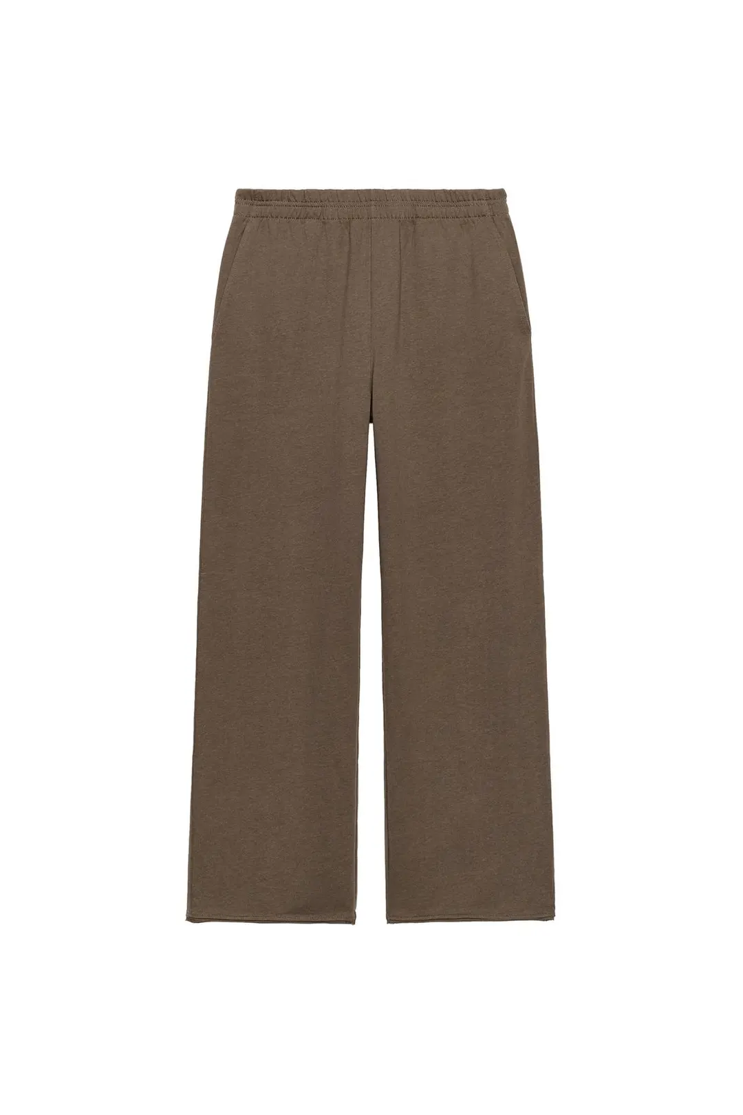 Брюки прямого кроя из хлопка, Zara