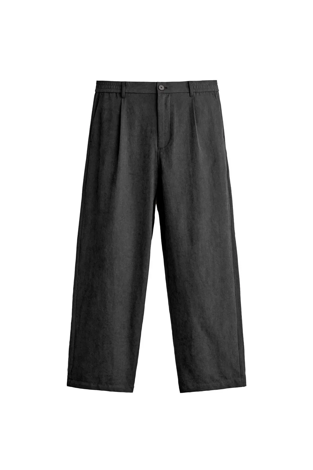 Брюки свободного кроя со складками, Zara