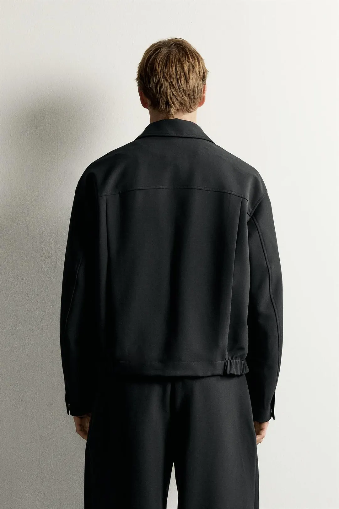 Плиссированный жакет свободного кроя, Zara