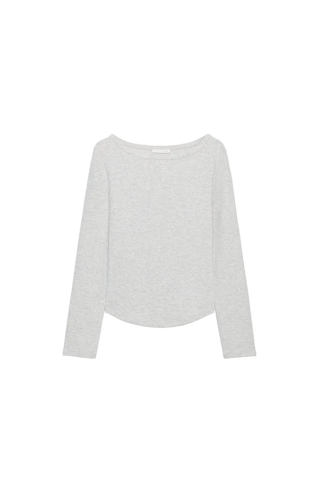 Футболка с вырезом лодочкой, Zara