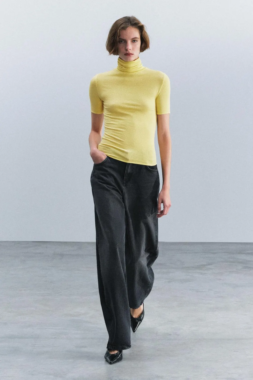 Футболка с короткими рукавами, Zara