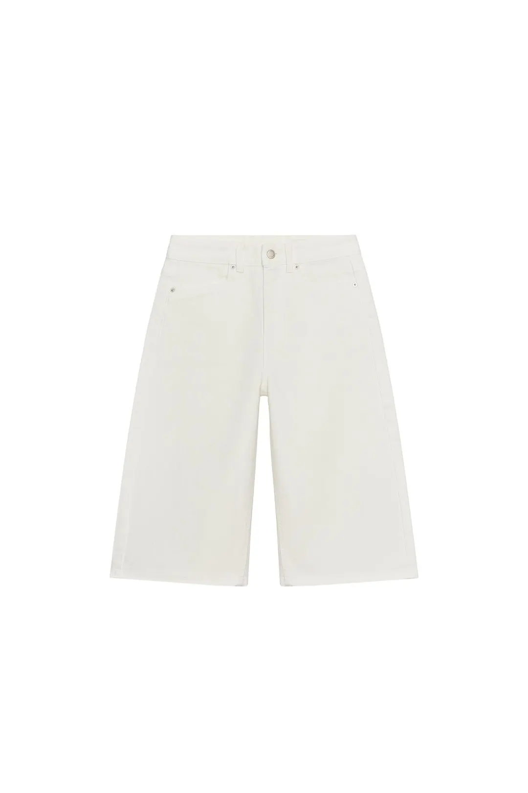 Джинсовые бермуды ZW Collection со средней посадкой, Zara