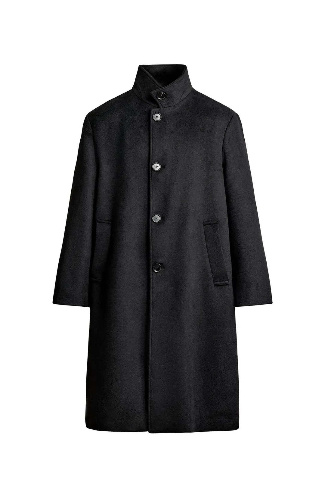 Пальто свободного кроя из смесовой шерсти, Zara