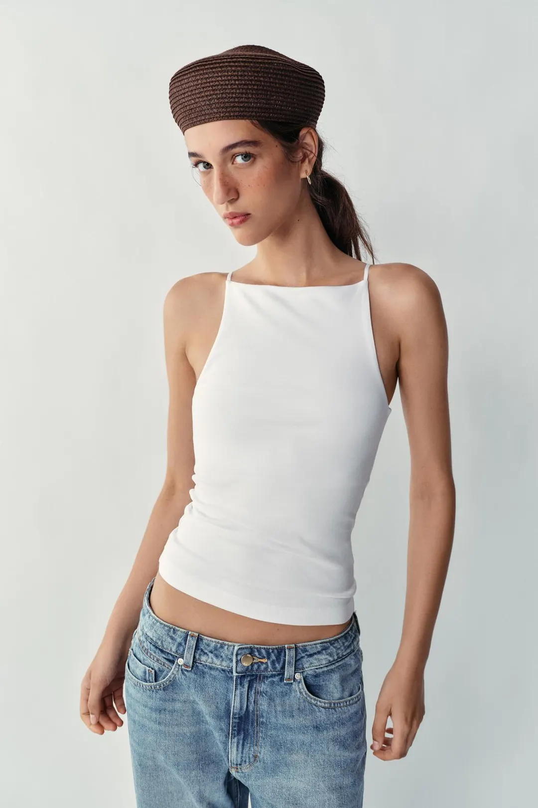 Топ на бретелях, Zara