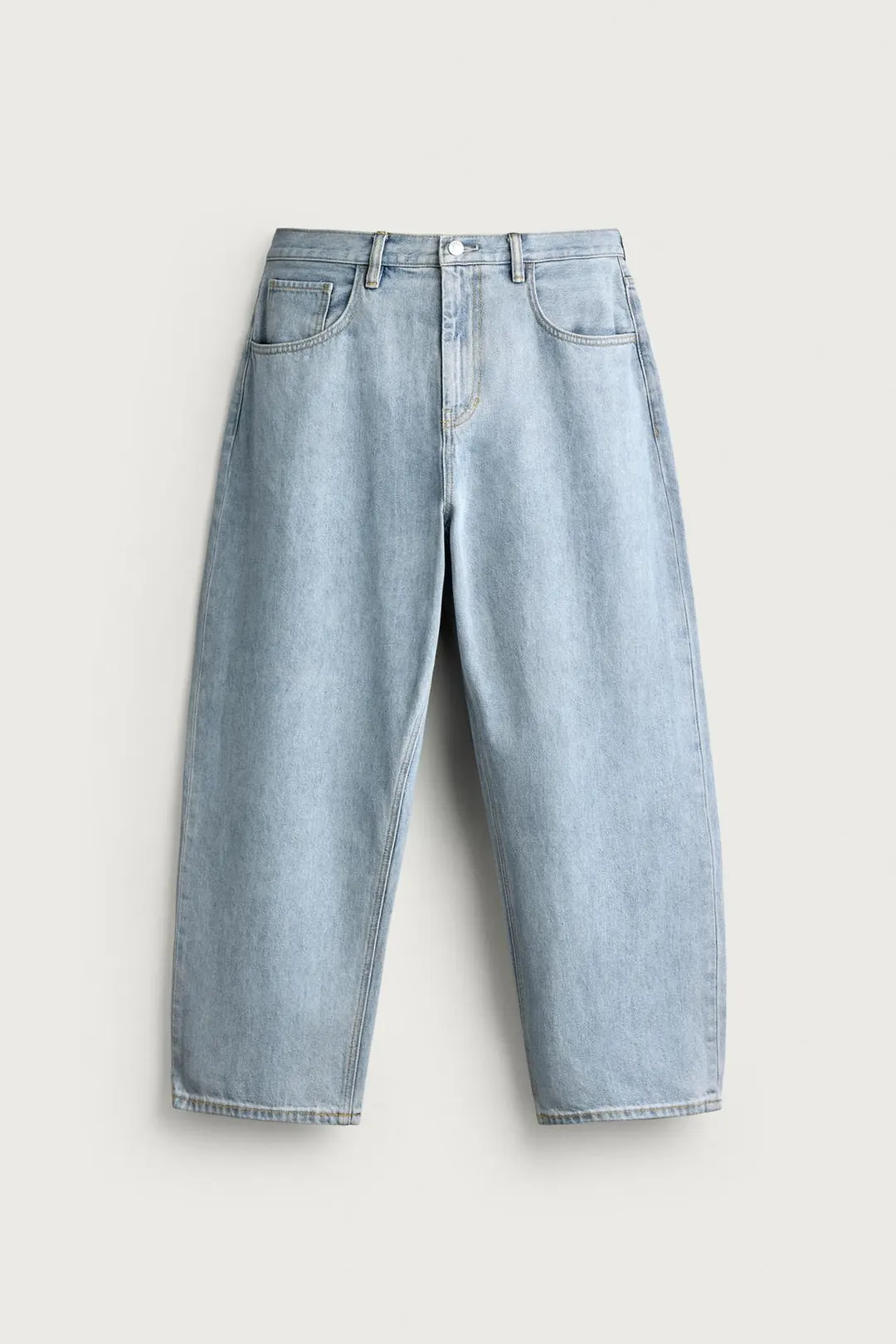Широкие джинсы зауженного кроя, Zara