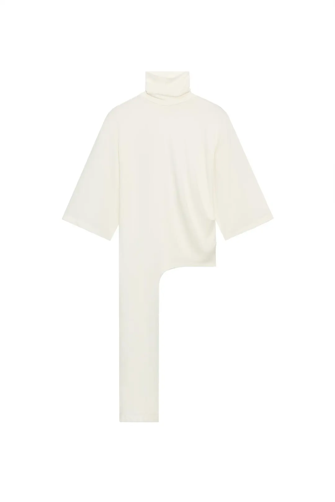 Асимметричный топ с оборками, Zara