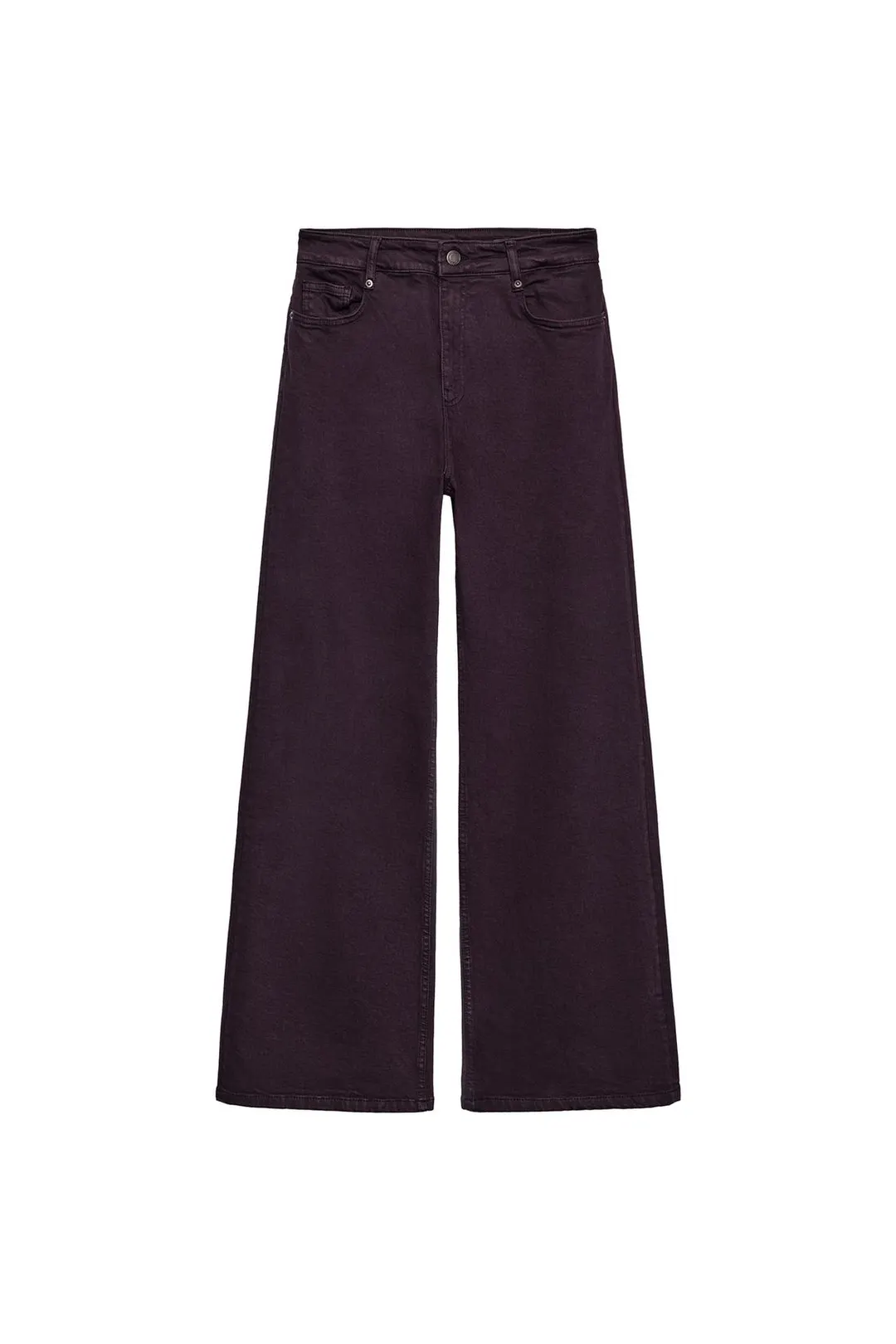 Джинсы широкого кроя с высокой посадкой ZW Collection Comfort, Zara