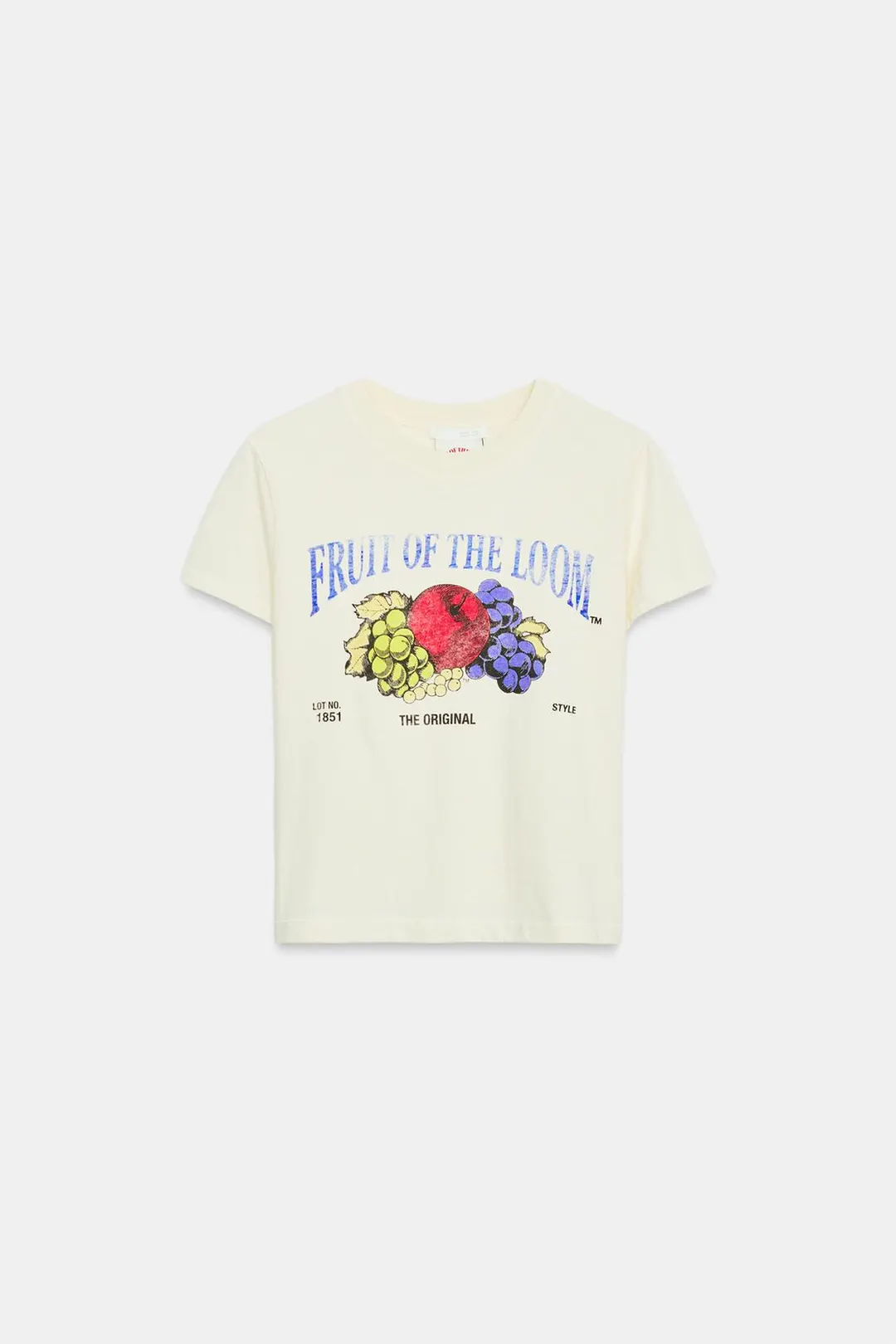 Футболка FRUIT OF THE LOOM™ из фактурного трикотажа, Zara