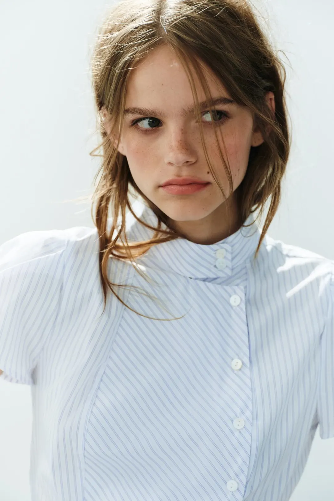 Рубашка с короткими рукавами, Zara