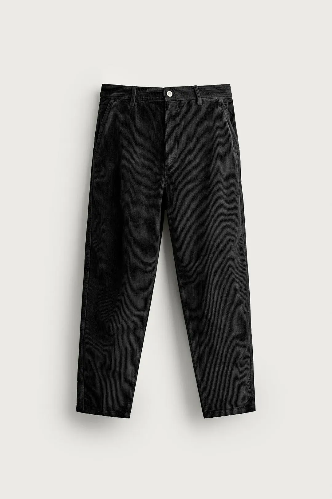 Вельветовые брюки морковного кроя, Zara