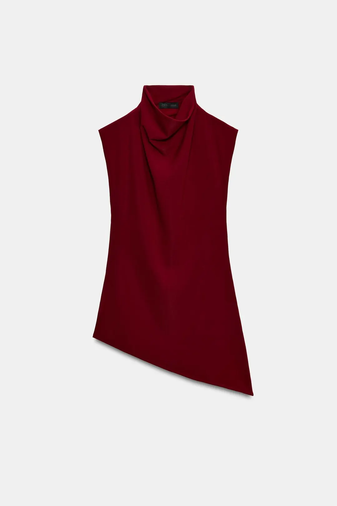 Топ струящийся асимметричный, Zara