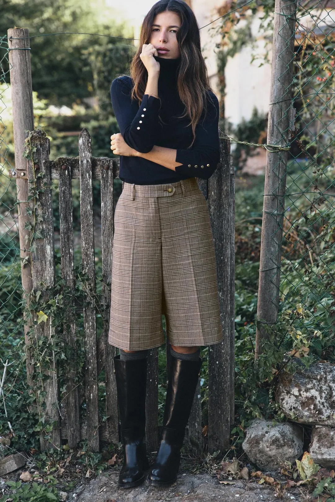 Сапоги для верховой езды с пряжками, Zara