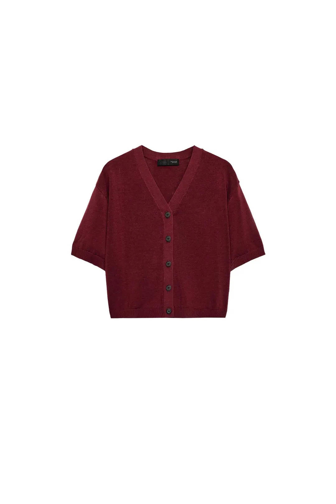 Вязаный кардиган с короткими рукавами, Zara