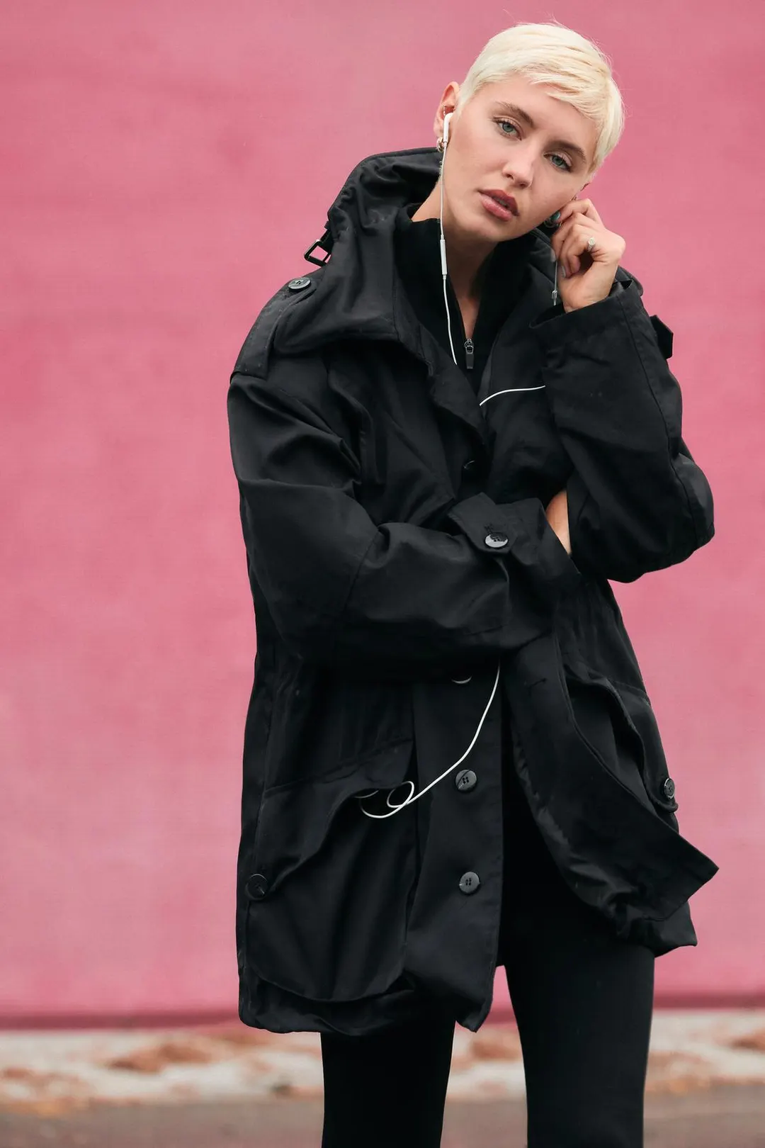 Парка с карманами, Zara