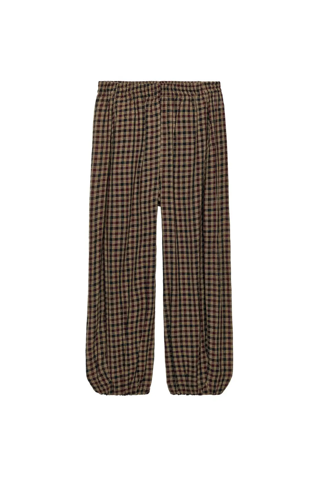 Клетчатые брюки-саруэл, Zara