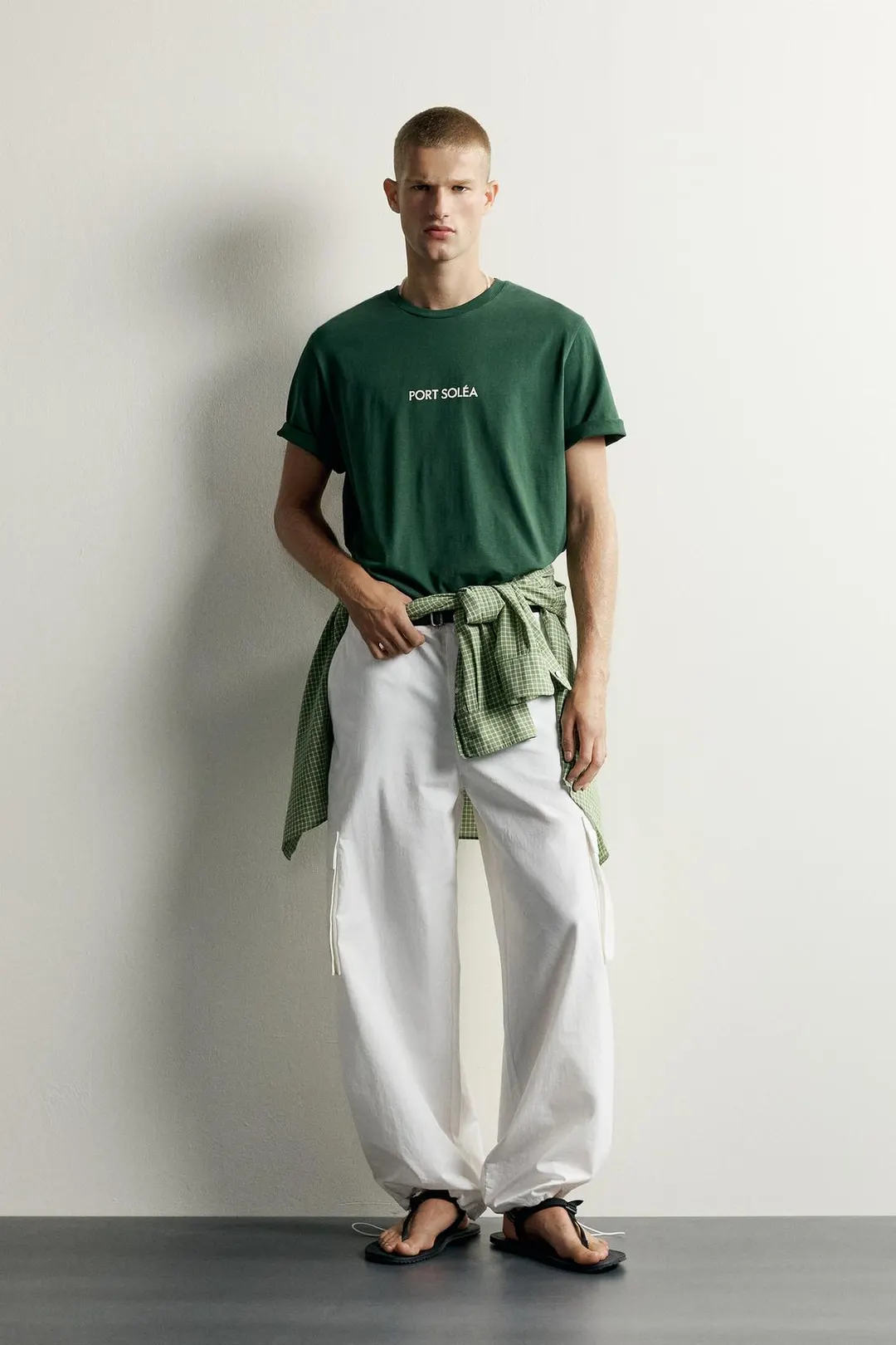 Футболка свободного кроя с принтом, Zara