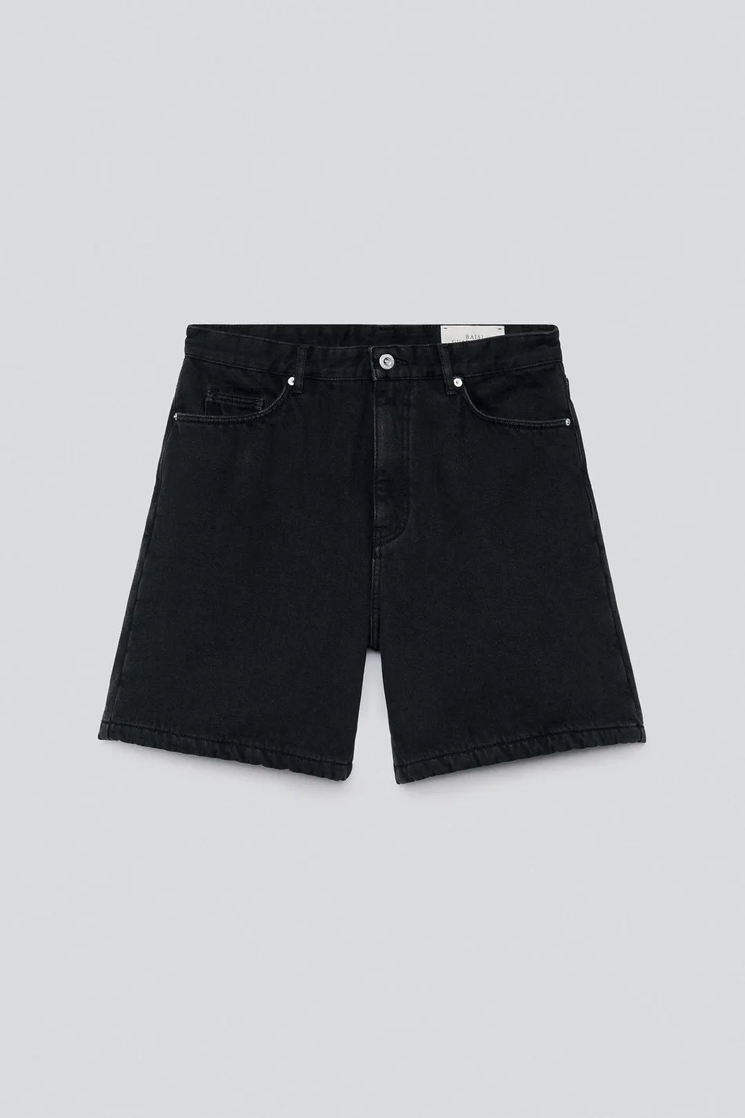 Бермуды джинсовые широкого кроя, Zara