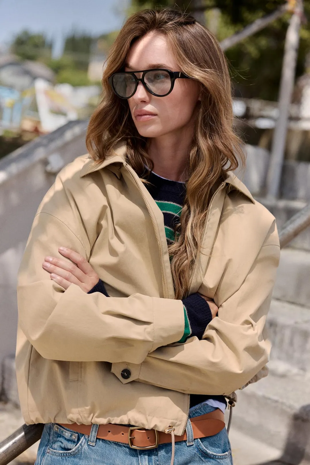 Куртка со съемным капюшоном, Zara