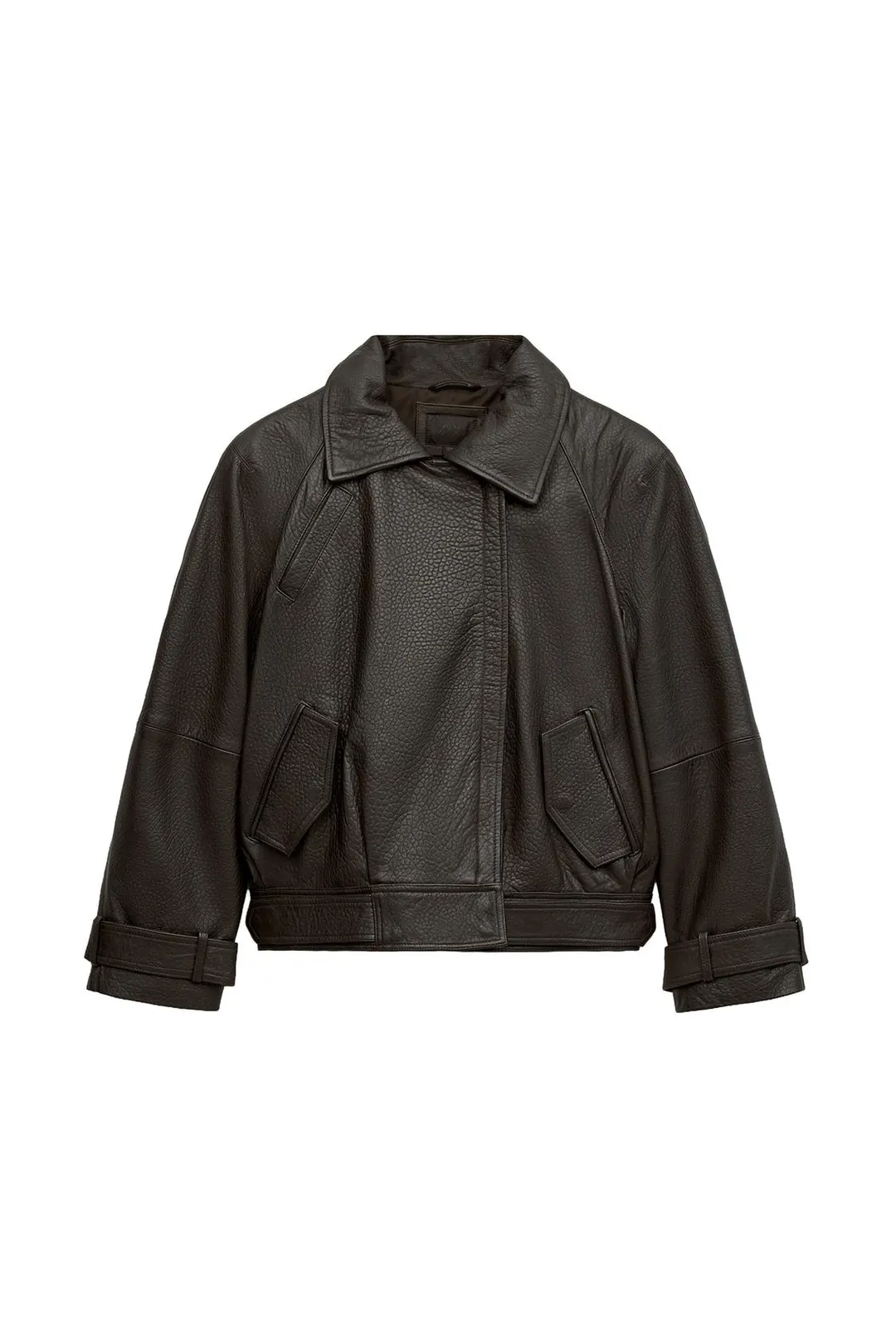 Куртка байкерская из 100% кожи, Zara