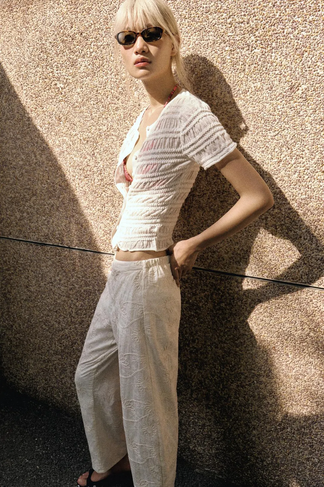 Кардиган фактурной вязки, Zara