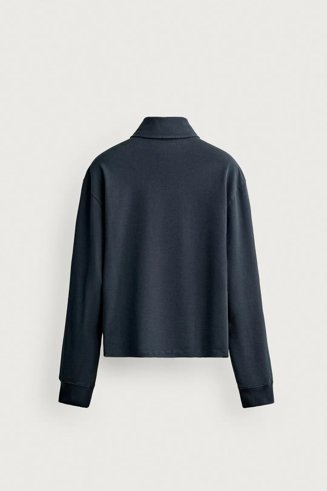 Поло укороченного кроя из хлопка, Zara