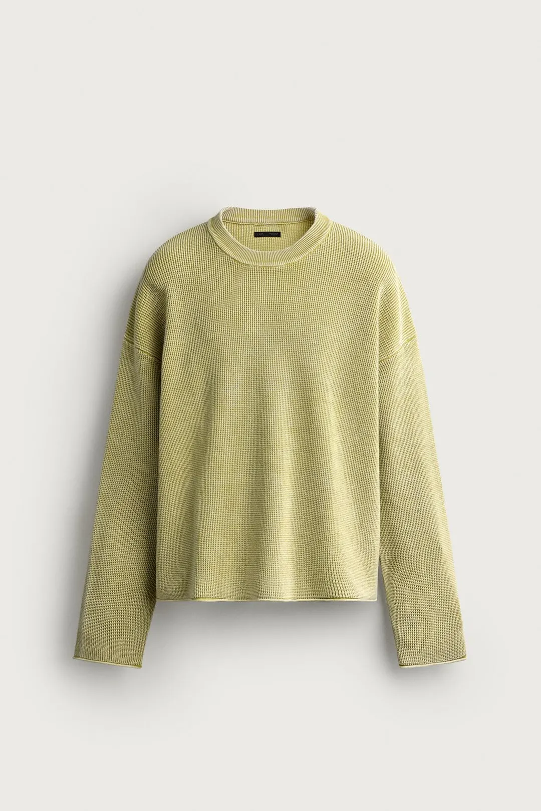 Джемпер вафельной вязки, Zara