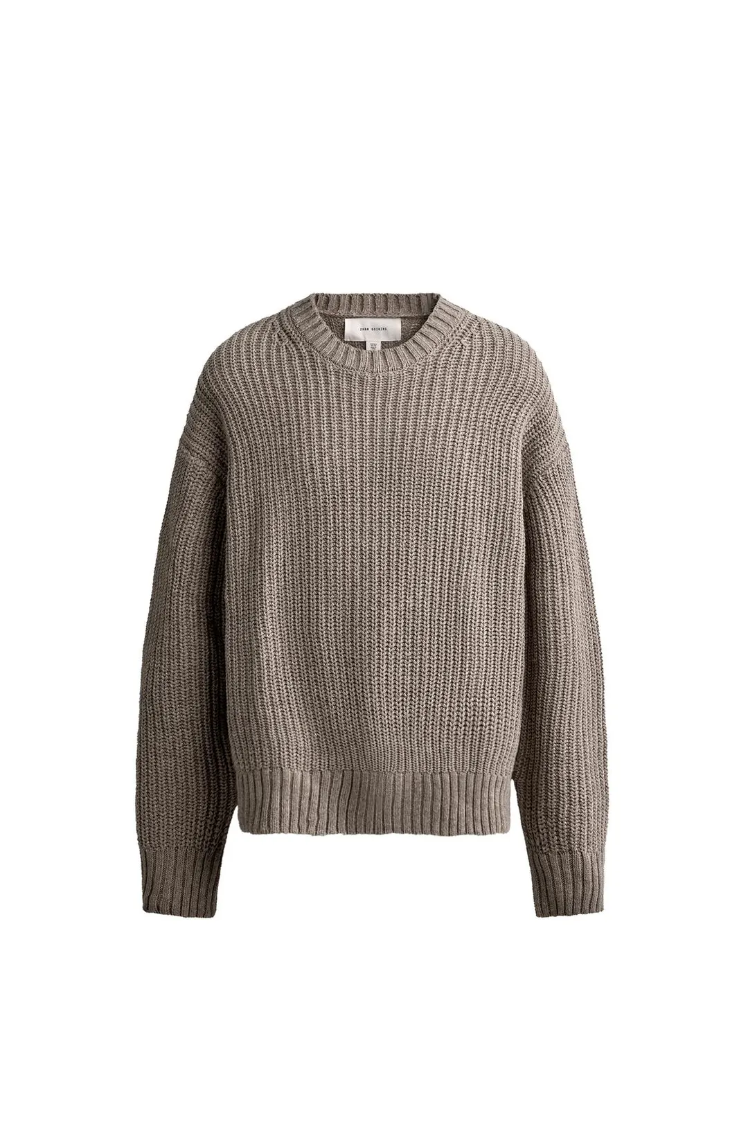 Свитер английской вязки из хлопка и шерсти, Zara