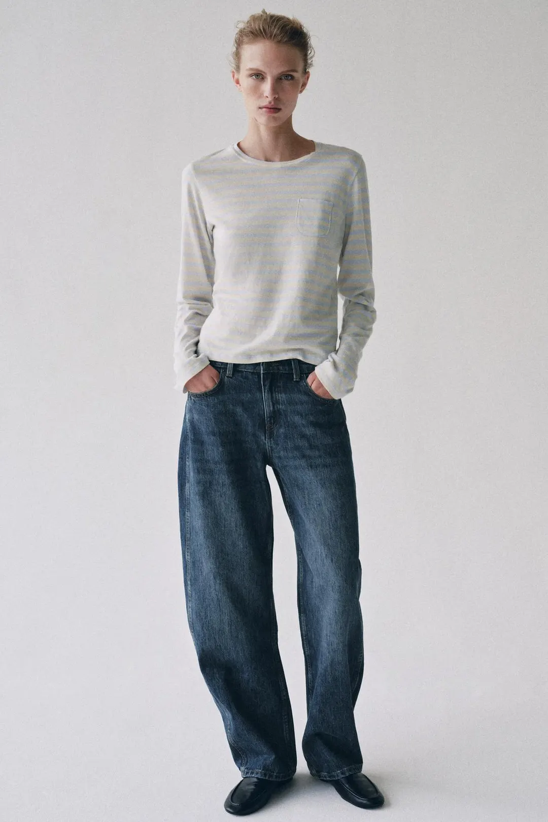 Футболка с карманом, Zara