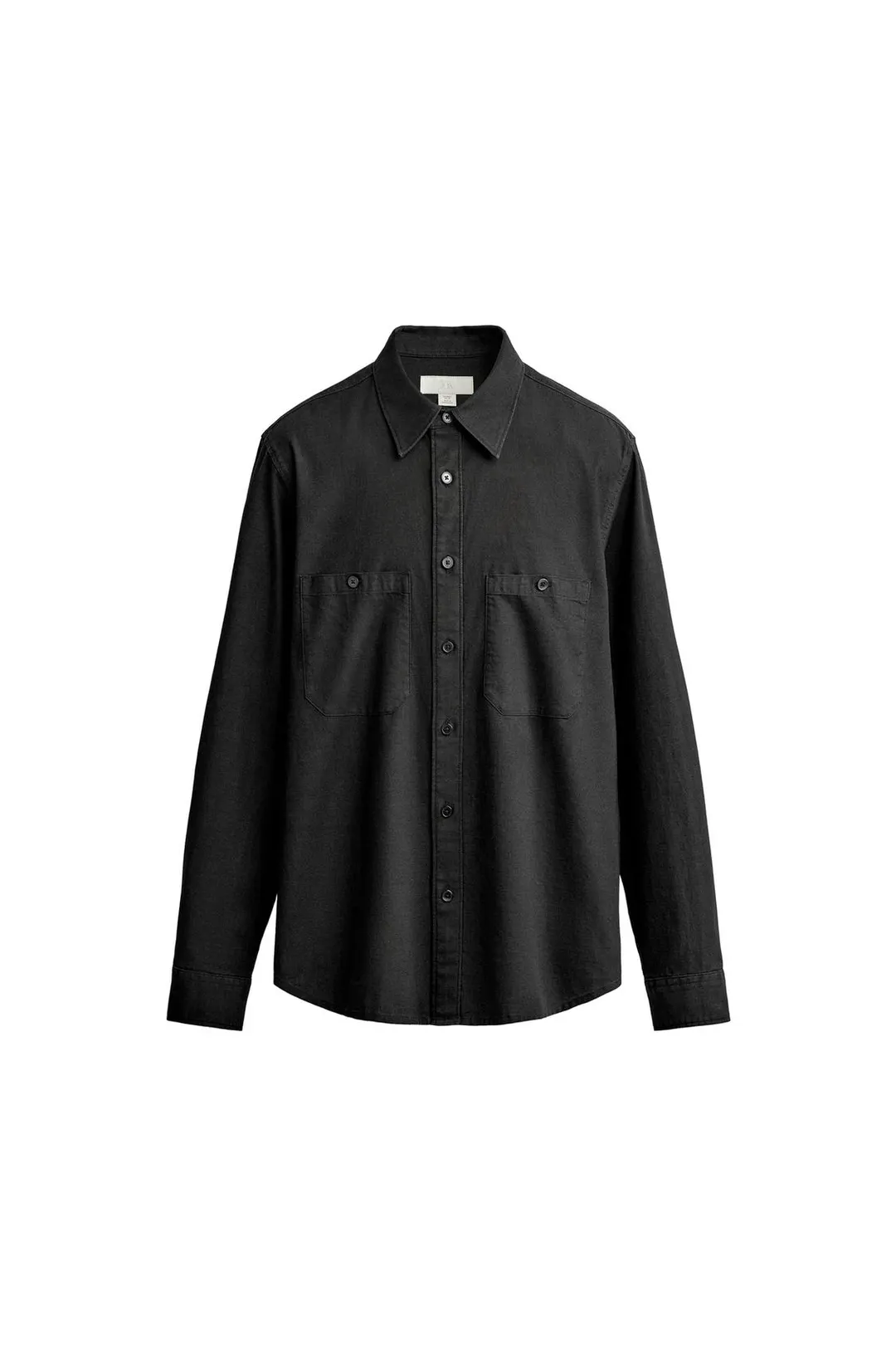 Рубашка прямого кроя с карманом, Zara