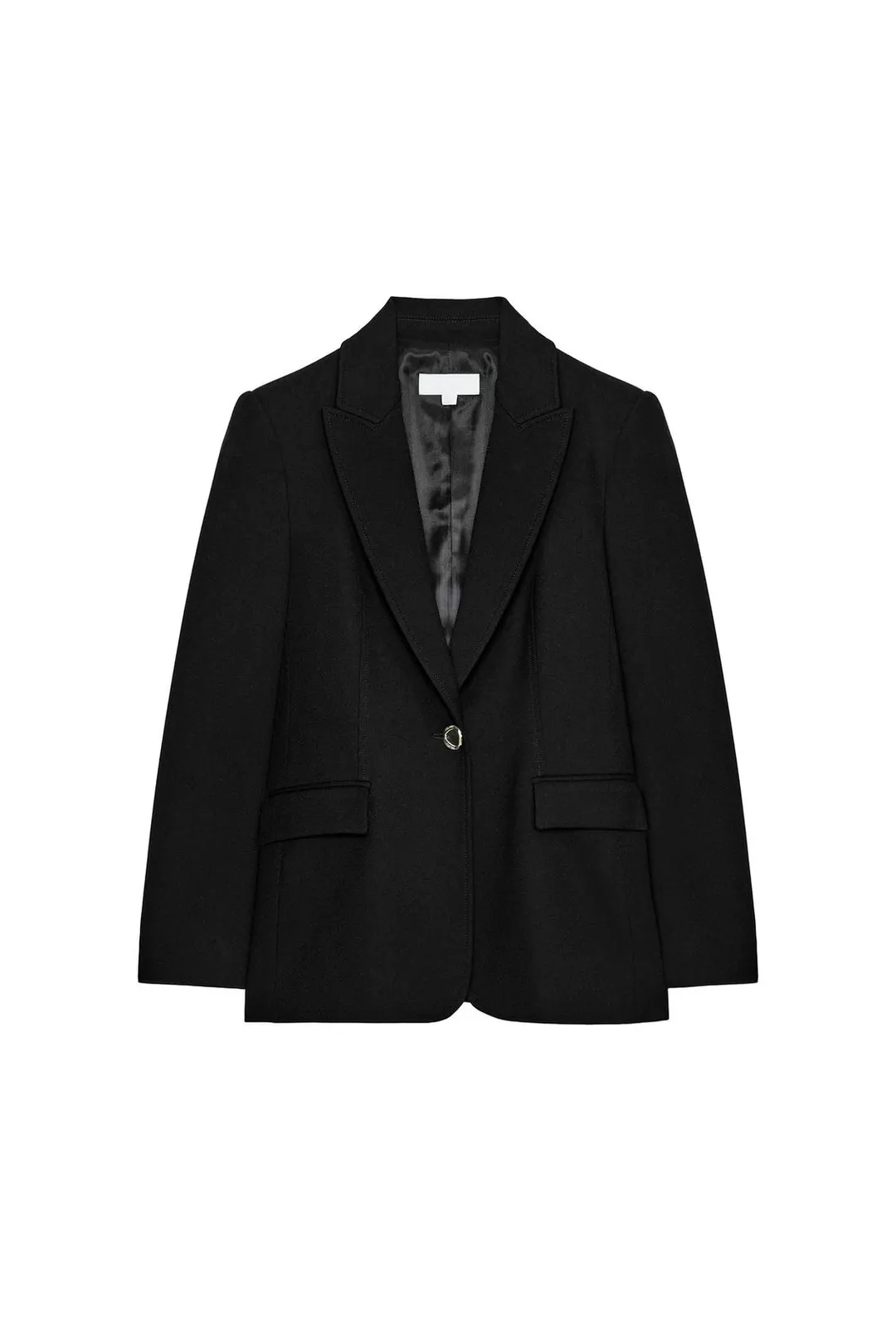 Приталенный пиджак с подплечниками, Zara
