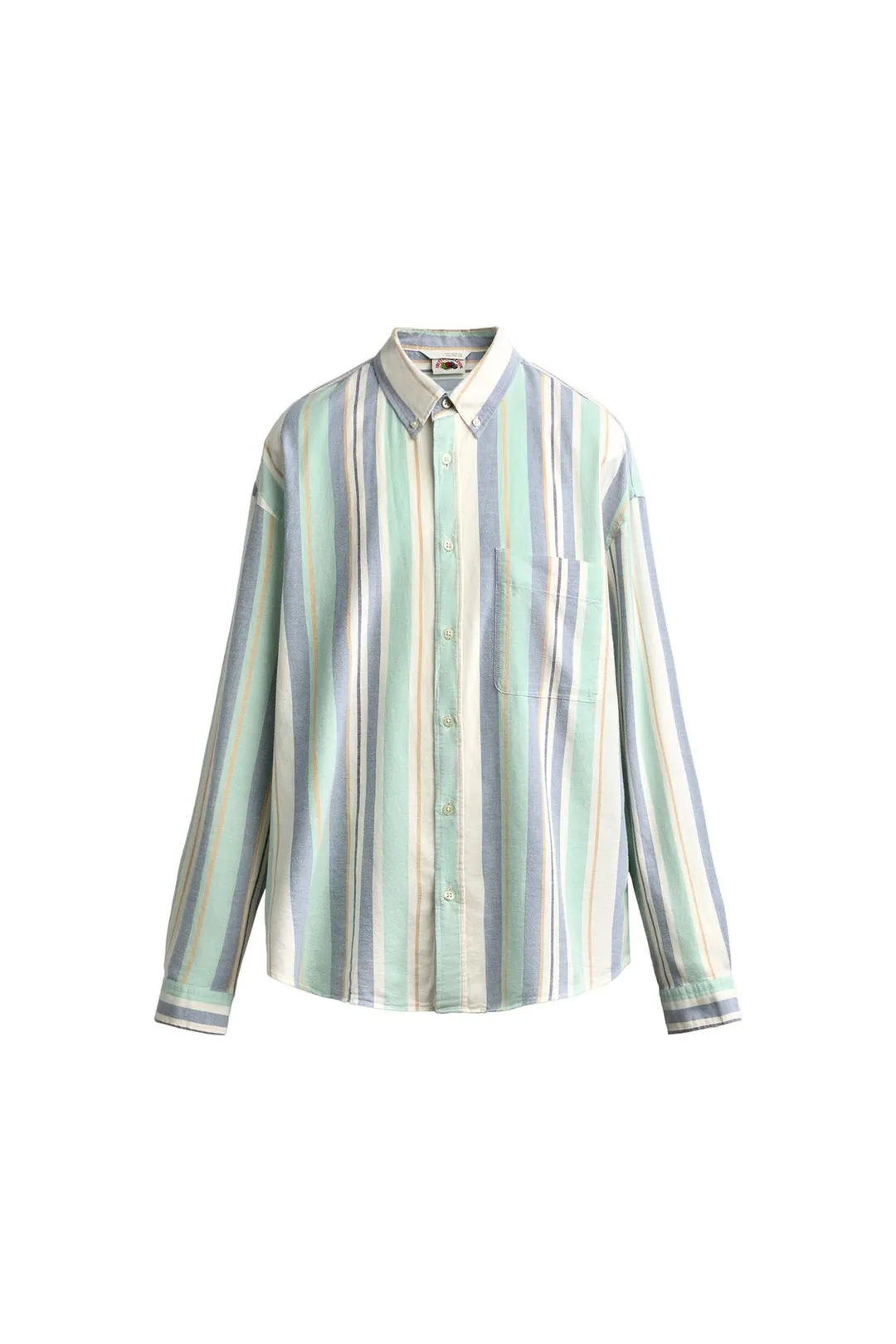 Полосатая оксфордская рубашка Fruit of the Loom™, Zara