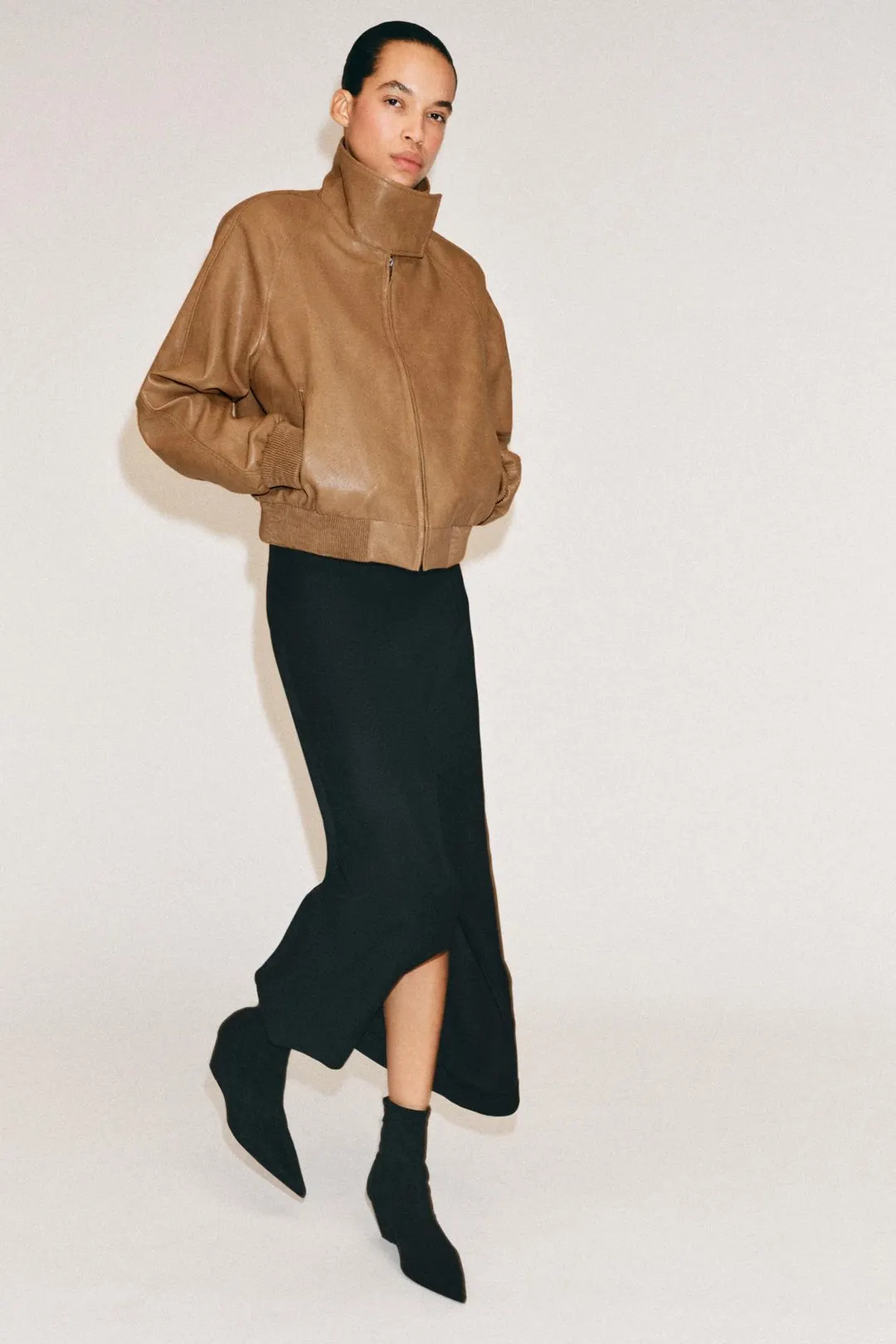 Ботильоны на танкетке, Zara