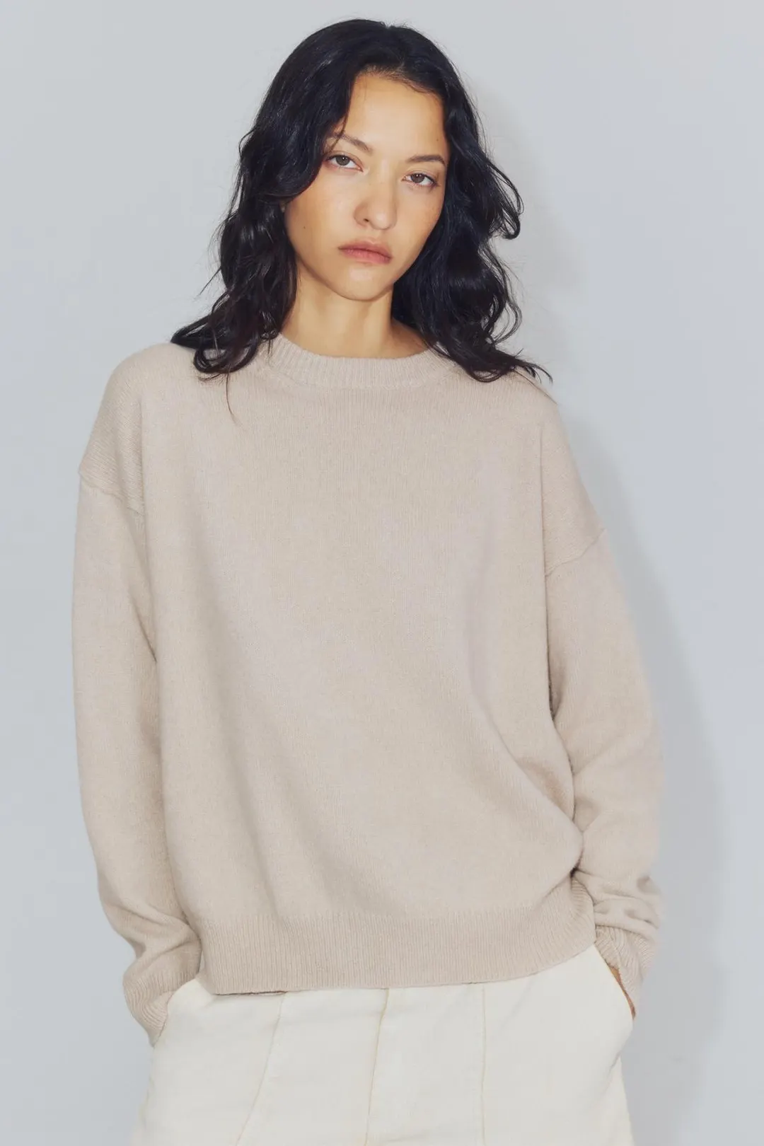 Базовый джемпер из кашемира и шерсти, Zara