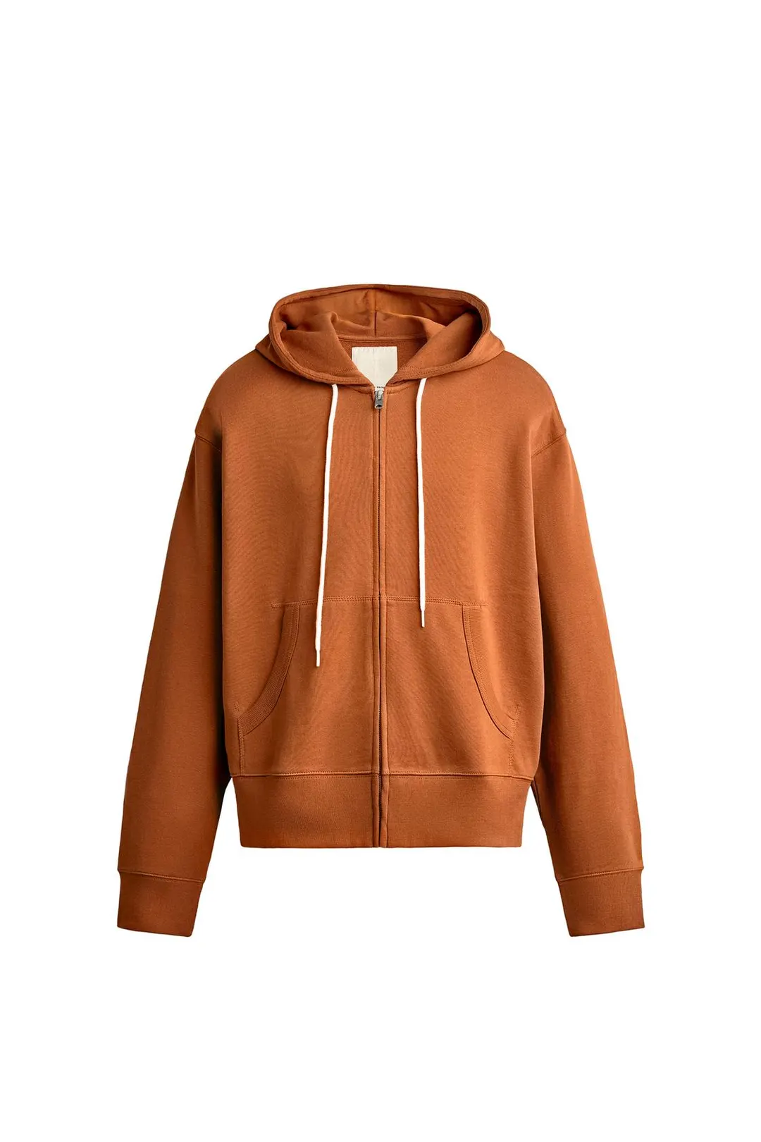 Худи прямого кроя на молнии, Zara
