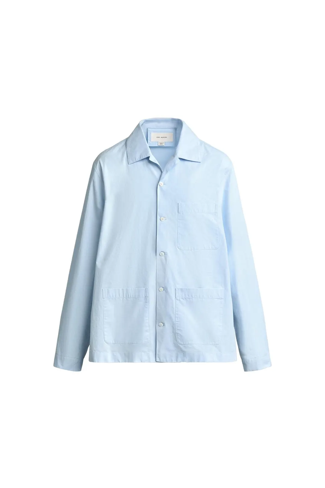 Пижамная рубашка из хлопкового поплина, Zara