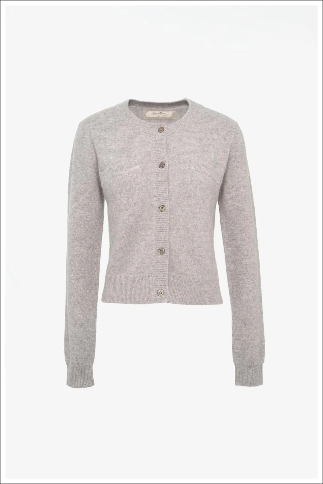 Укороченный кардиган из 100% кашемира Limited Edition, Zara