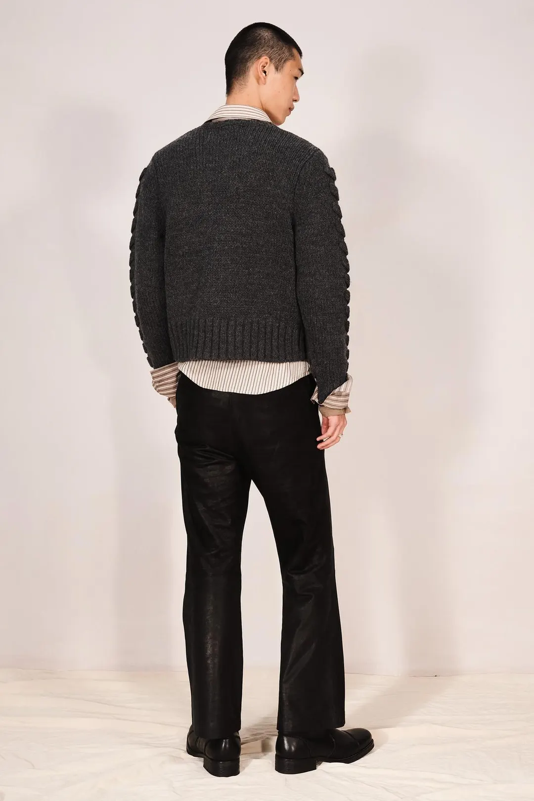 Укороченный джемпер фактурной вязки, Zara