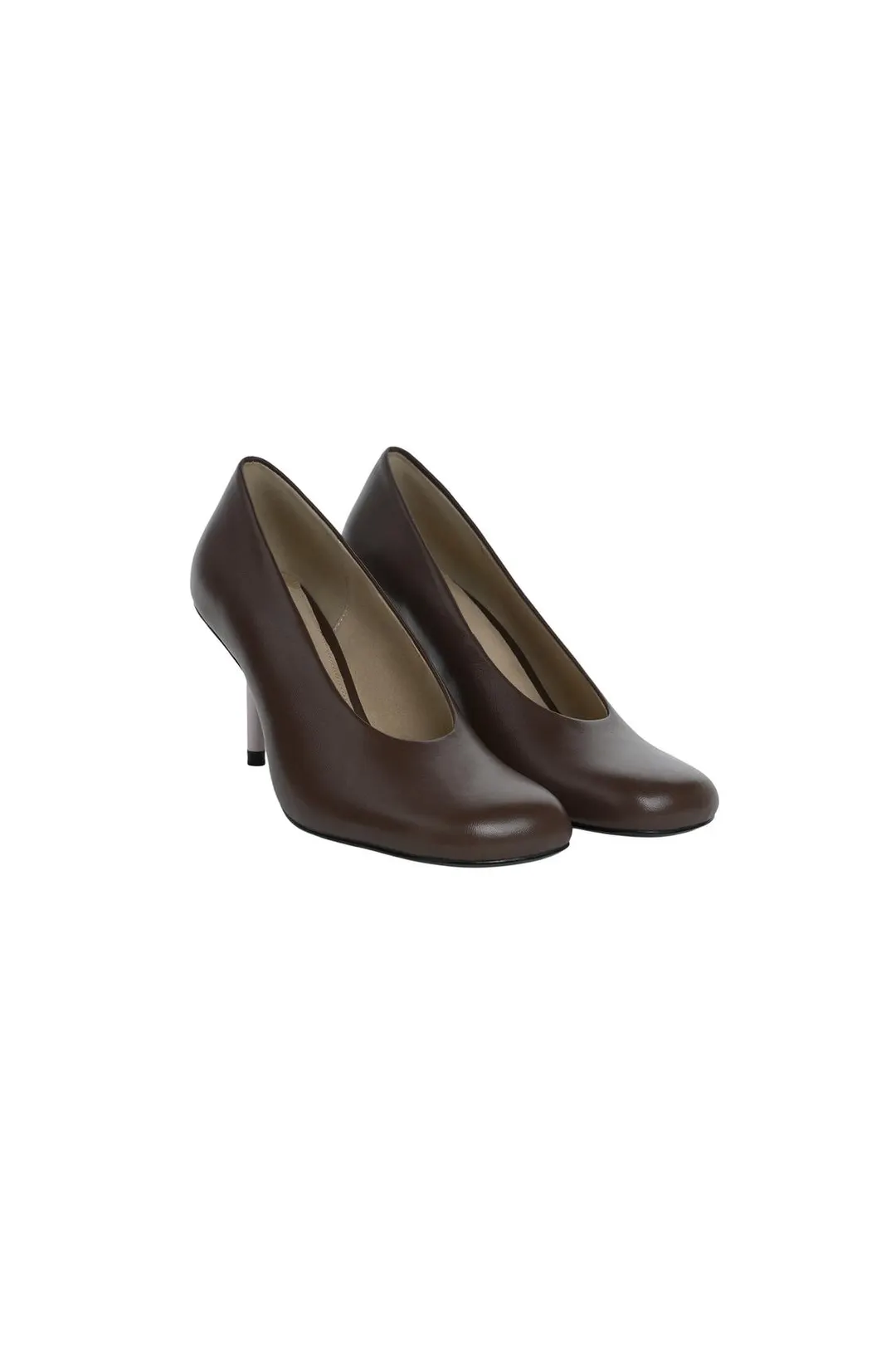 Туфли кожаные Limited Edition на каблуке, Zara