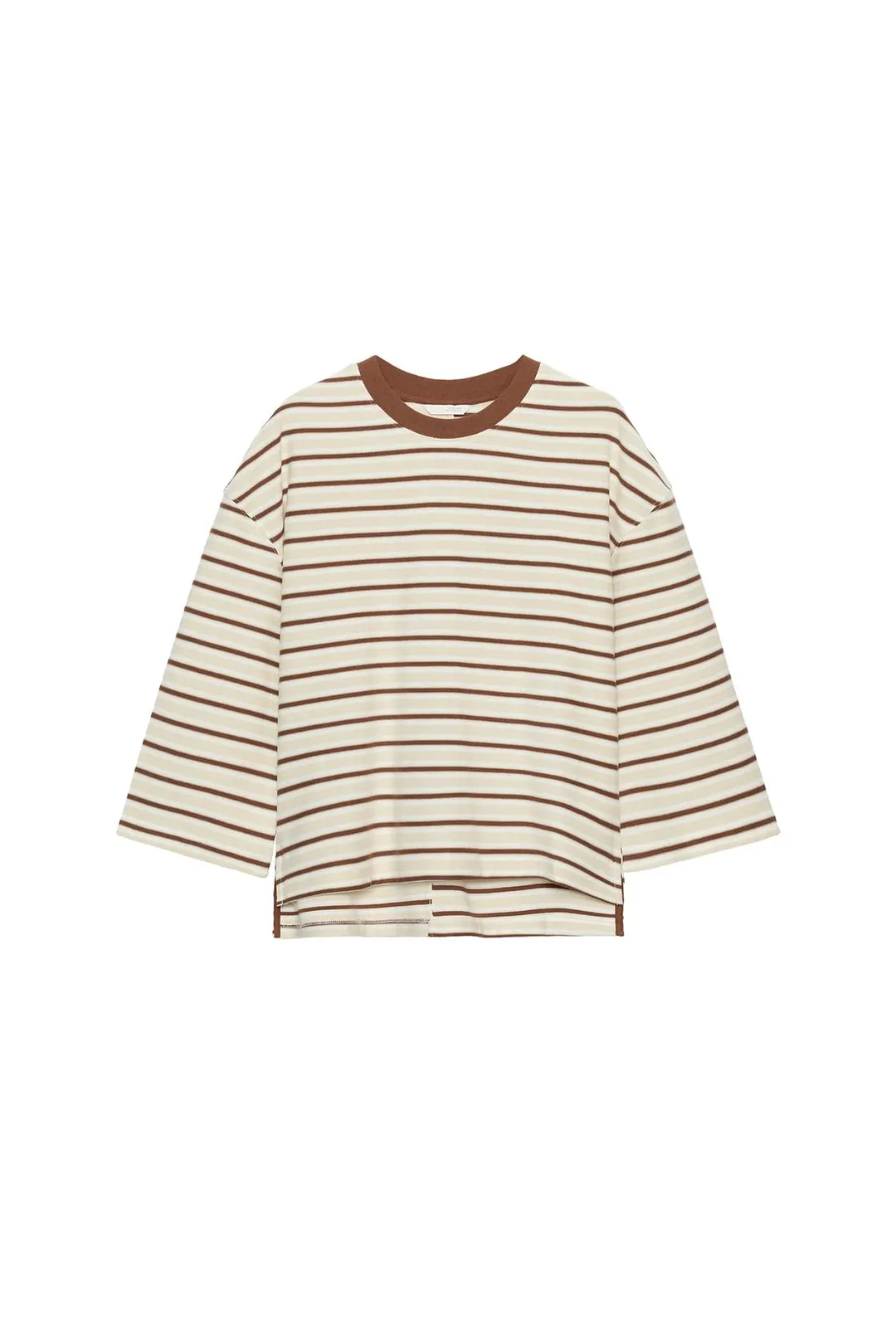 Футболка в контрастную полоску, Zara