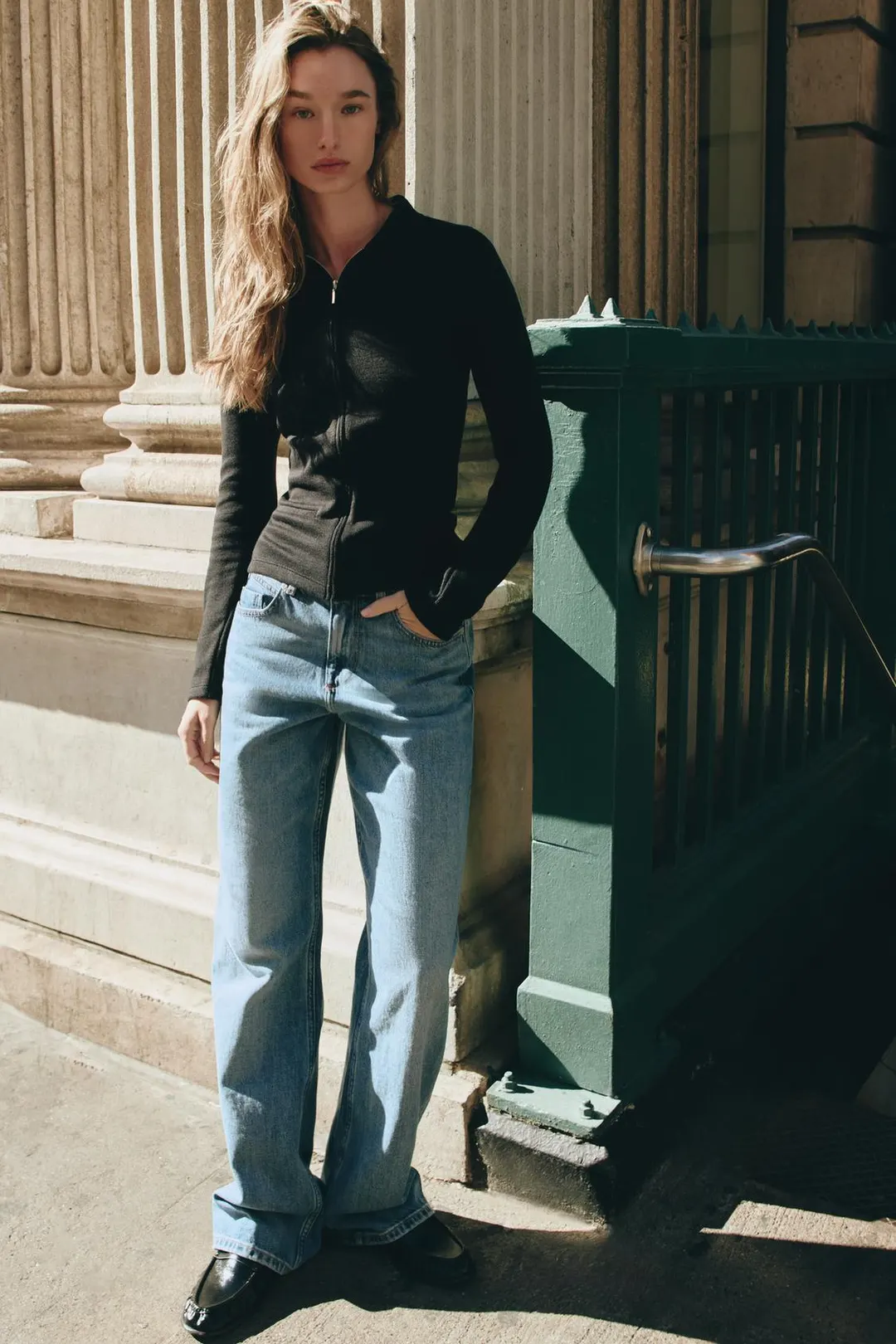 Мягкая куртка на молнии, Zara