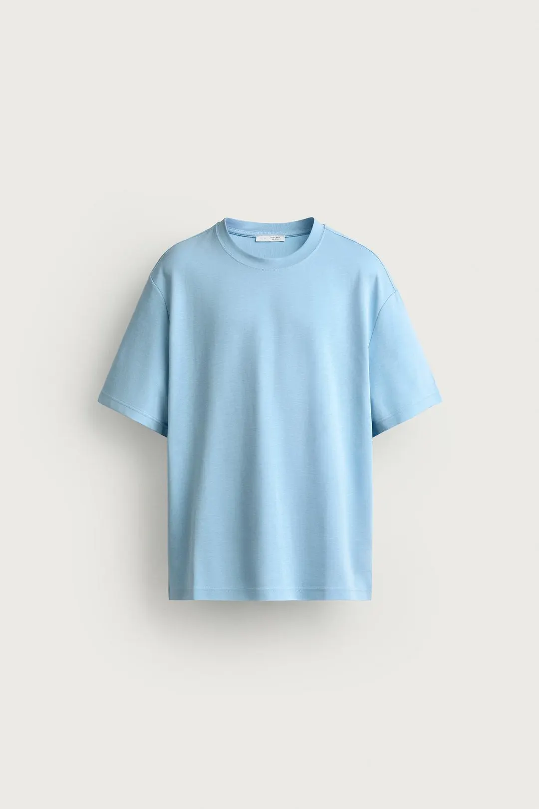 Футболка свободного кроя из интерлока /04, Zara