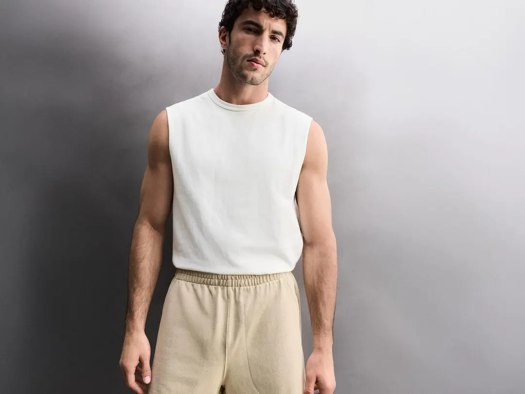 Майка из плотной ткани, Zara
