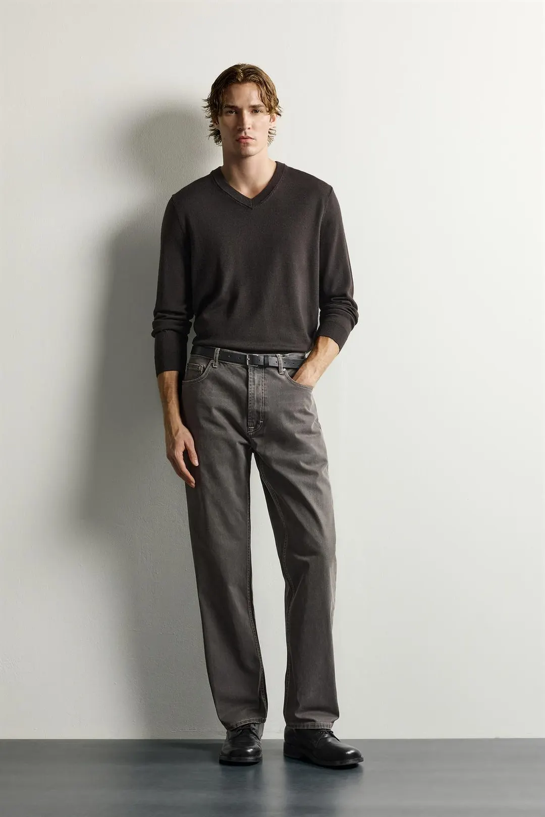 Брюки с прямыми штанинами, Zara
